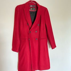 Zara Sheep Wool Coat